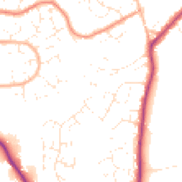 Daytime road noise heatmap for BS30 6PQ