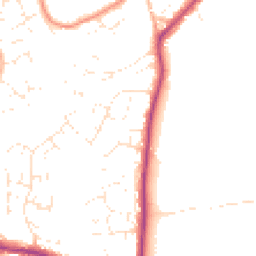 Daytime road noise heatmap for BS30 6QZ