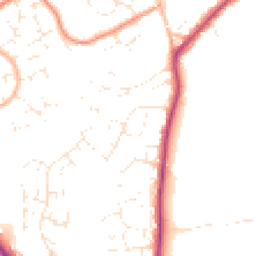 Daytime road noise heatmap for BS30 6RD