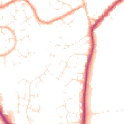 Daytime road noise heatmap for BS30 6RE