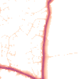Daytime road noise heatmap for BS30 6RJ