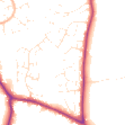 Daytime road noise heatmap for BS30 6RN