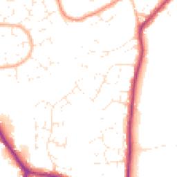 Daytime road noise heatmap for BS30 6RQ