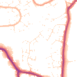 Daytime road noise heatmap for BS30 6UW