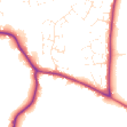 Daytime road noise heatmap for BS30 6UY
