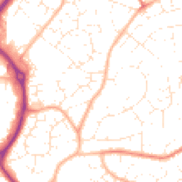 Daytime road noise heatmap for BS30 7AF