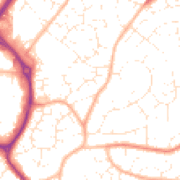 Daytime road noise heatmap for BS30 7AG