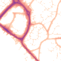 Daytime road noise heatmap for BS30 7DE