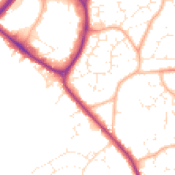 Daytime road noise heatmap for BS30 7DS