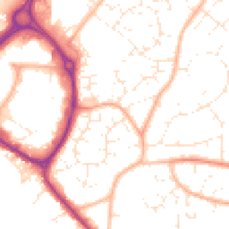 Daytime road noise heatmap for BS30 7EQ