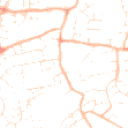 Daytime road noise heatmap for BS30 8BS