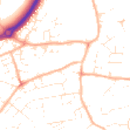 Daytime road noise heatmap for BS30 8BX
