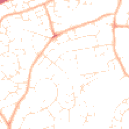 Daytime road noise heatmap for BS30 8DX