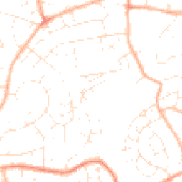Daytime road noise heatmap for BS30 8DY