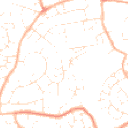 Daytime road noise heatmap for BS30 8EF