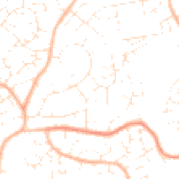Daytime road noise heatmap for BS30 8FN