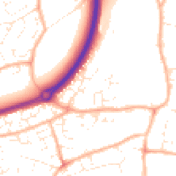 Daytime road noise heatmap for BS30 8GJ