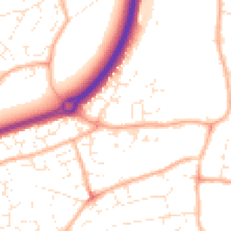 Daytime road noise heatmap for BS30 8GL