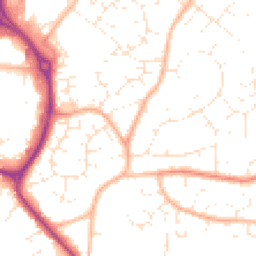 Daytime road noise heatmap for BS30 8HL