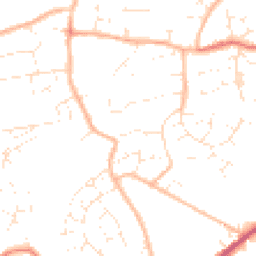 Daytime road noise heatmap for BS30 8QB