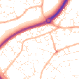 Daytime road noise heatmap for BS30 8SF