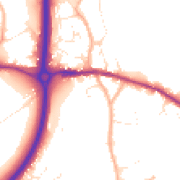 Daytime road noise heatmap for BS30 8YG