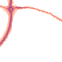 Night-time road noise heatmap for BS30 8ZH