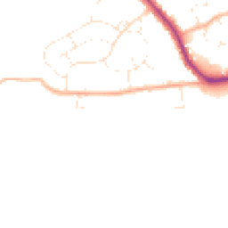 Daytime road noise heatmap for BS30 9AW