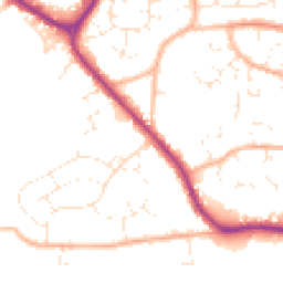 Daytime road noise heatmap for BS30 9AZ