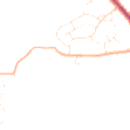 Daytime road noise heatmap for BS30 9BT
