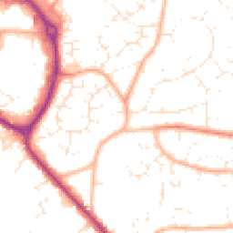 Daytime road noise heatmap for BS30 9DR