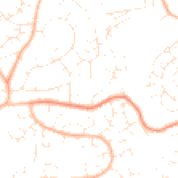 Daytime road noise heatmap for BS30 9PU