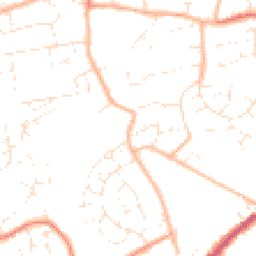 Daytime road noise heatmap for BS30 9QU