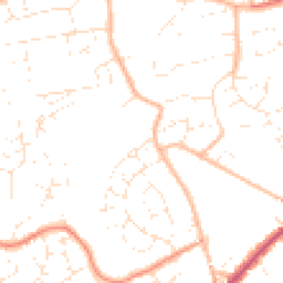 Daytime road noise heatmap for BS30 9RX