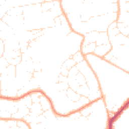Daytime road noise heatmap for BS30 9RZ