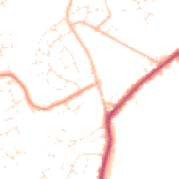 Daytime road noise heatmap for BS30 9SR