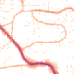 Daytime road noise heatmap for BS30 9UF
