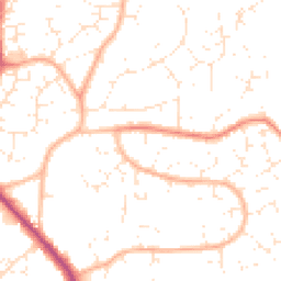 Daytime road noise heatmap for BS30 9XN