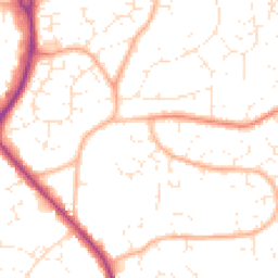 Daytime road noise heatmap for BS30 9XR