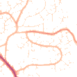 Daytime road noise heatmap for BS30 9YA