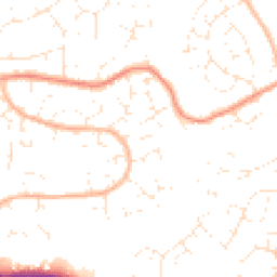 Daytime road noise heatmap for BS30 9YU