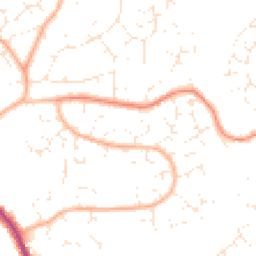 Daytime road noise heatmap for BS30 9YW