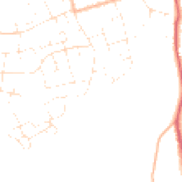 Daytime road noise heatmap for BS31 1AU