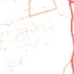 Daytime road noise heatmap for BS31 1AY