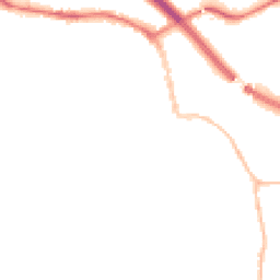 Night-time road noise heatmap for BS31 1BL