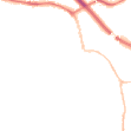 Night-time road noise heatmap for BS31 1BP