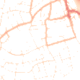 Daytime road noise heatmap for BS31 1DD