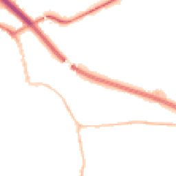 Night-time road noise heatmap for BS31 1LL