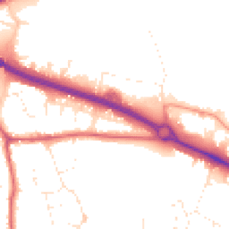 Daytime road noise heatmap for BS31 1NF