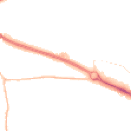 Night-time road noise heatmap for BS31 1NF